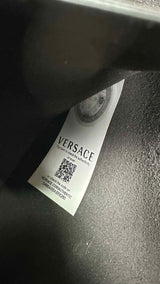 Versace Heritage Print Leather Tote Bag