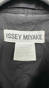 Issey Miyake Raw-end Detailed Blazer Jacket