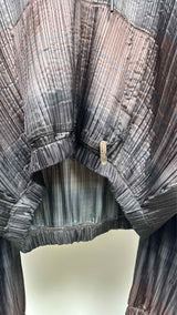 Off-White Oversized Pleated Hoodie