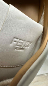 Fendi Laser-cut Logo Sneakers