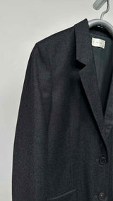 The Row Dustina Flannel Blazer Jacket