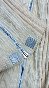 Chanel Puffer Hybrid Corduroy Jacket