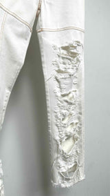 Peter Do Slim-fit Distressed Jeans