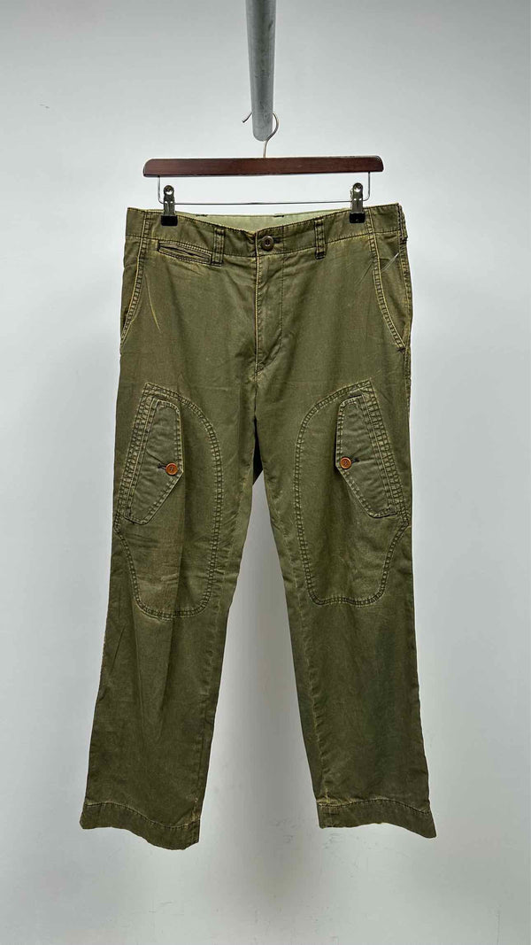Comme Des GarÃ§ons Homme Waxed Cargo Pants