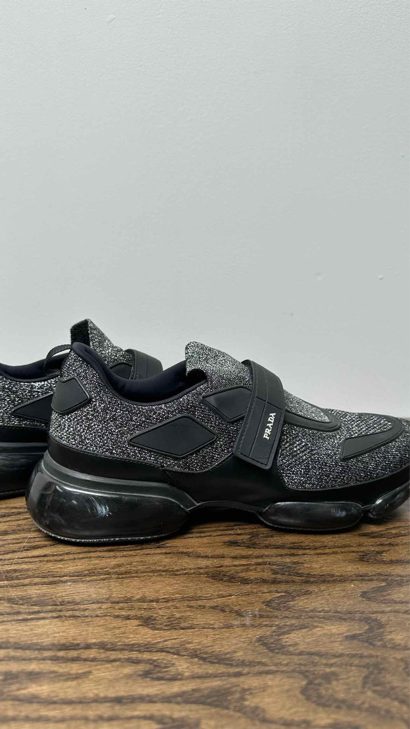 PRADA Cloudbust Glitter Sneakers