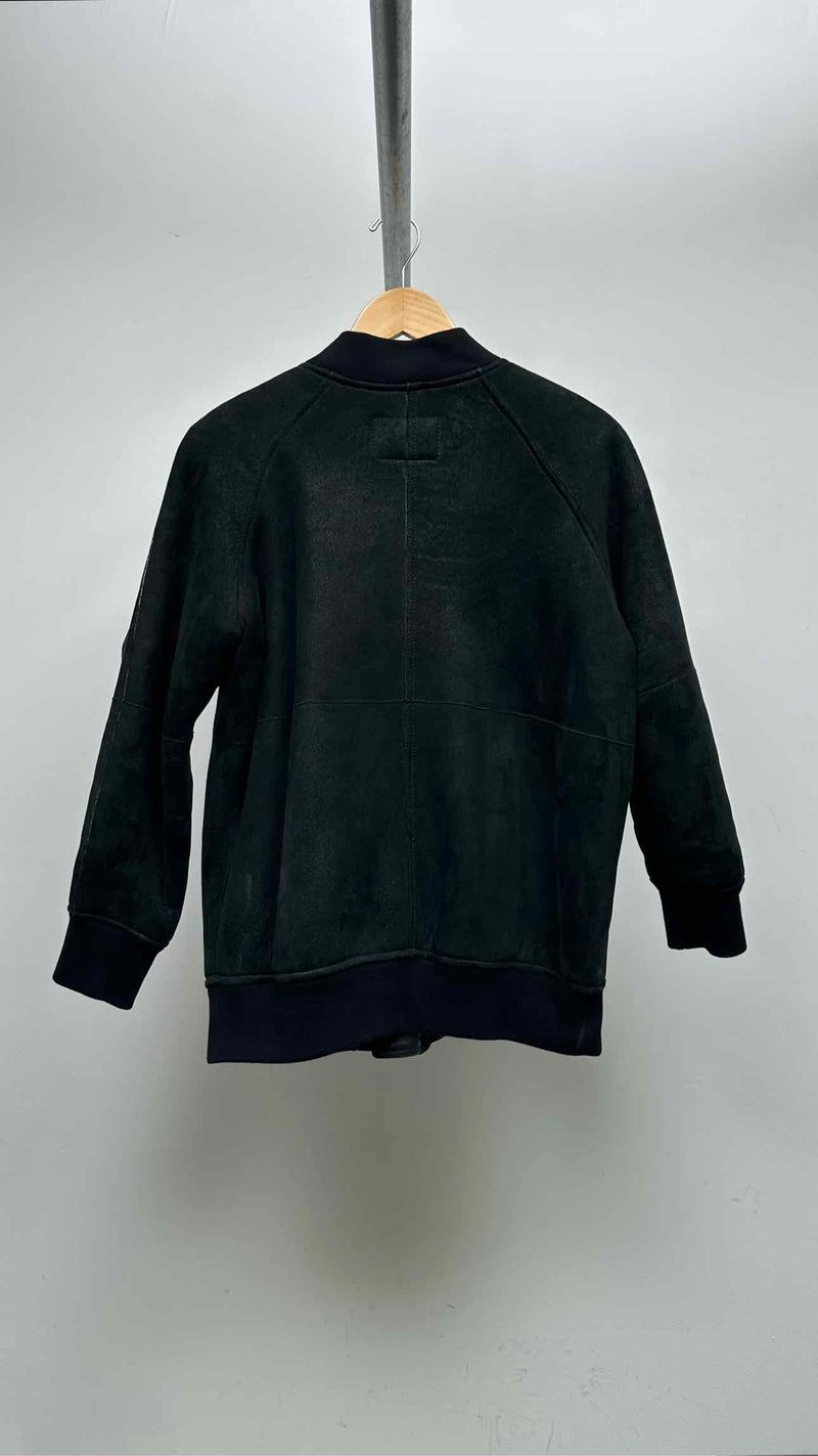 R13 Shearling MA-1 Bomber Jacket