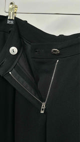 Chanel Low-rise Pleated Wide Pants