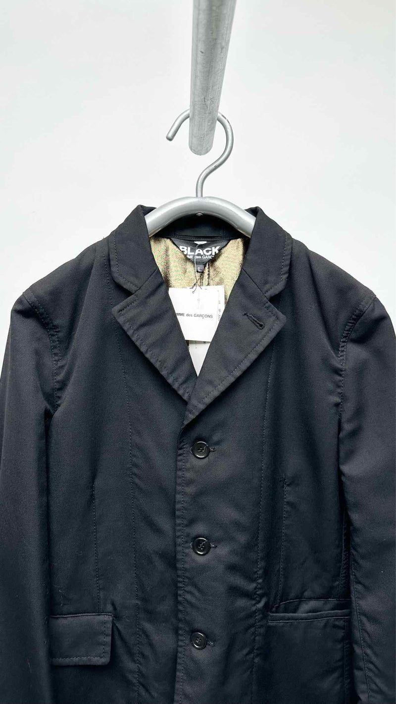 Comme des Garcons Black Gold-lining Coat