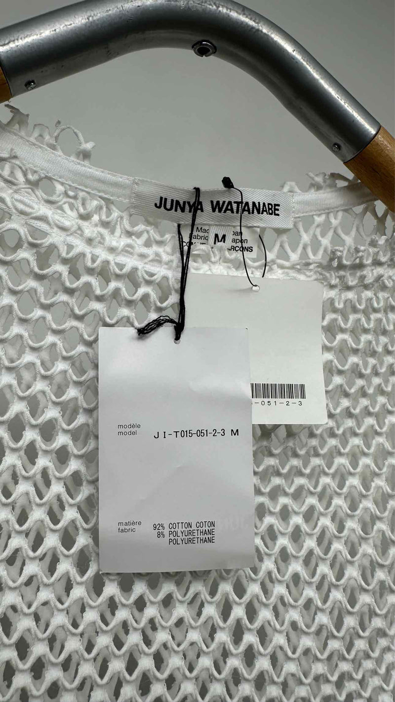 Junya Watanabe Ruched Mesh T-shirt