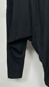 Issey Miyake Men Drop-Crotch Cropped Easy Pants