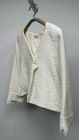 Andre Walker For Dover Street Market Waffle Cropped Oversized Jacket