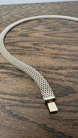 Tiffany&Co. Chain Somerset Mesh Collar Choker