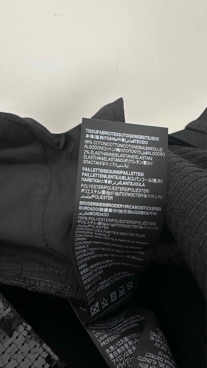 Saint Laurent Sequin Boot-cut Jeans