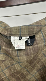Tricot Comme Des Garcons Plaid Flare Midi Skirt