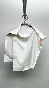 132 5. Issey Miyake S/S Asymmetrical Origami Wrap Shirt
