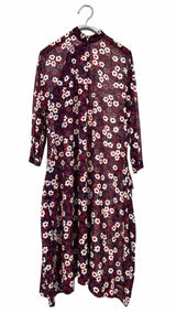 Comme Des GarÃ§ons Comme Des GarÃ§ons L/S Floral Sheer Dress
