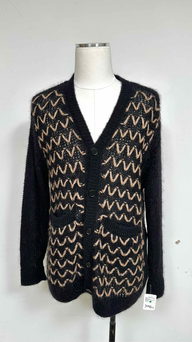 Simone Rocha  Oversized Zig-zag Mohair Cardigan