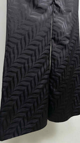 Gucci Kimono Print Silk Flare Pants