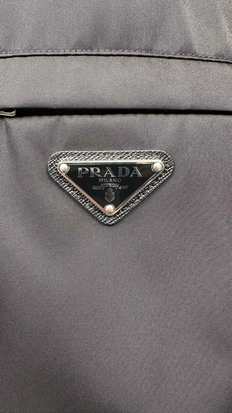 PRADA Zip-up Triangle-logo Re-nylon Work Jacket