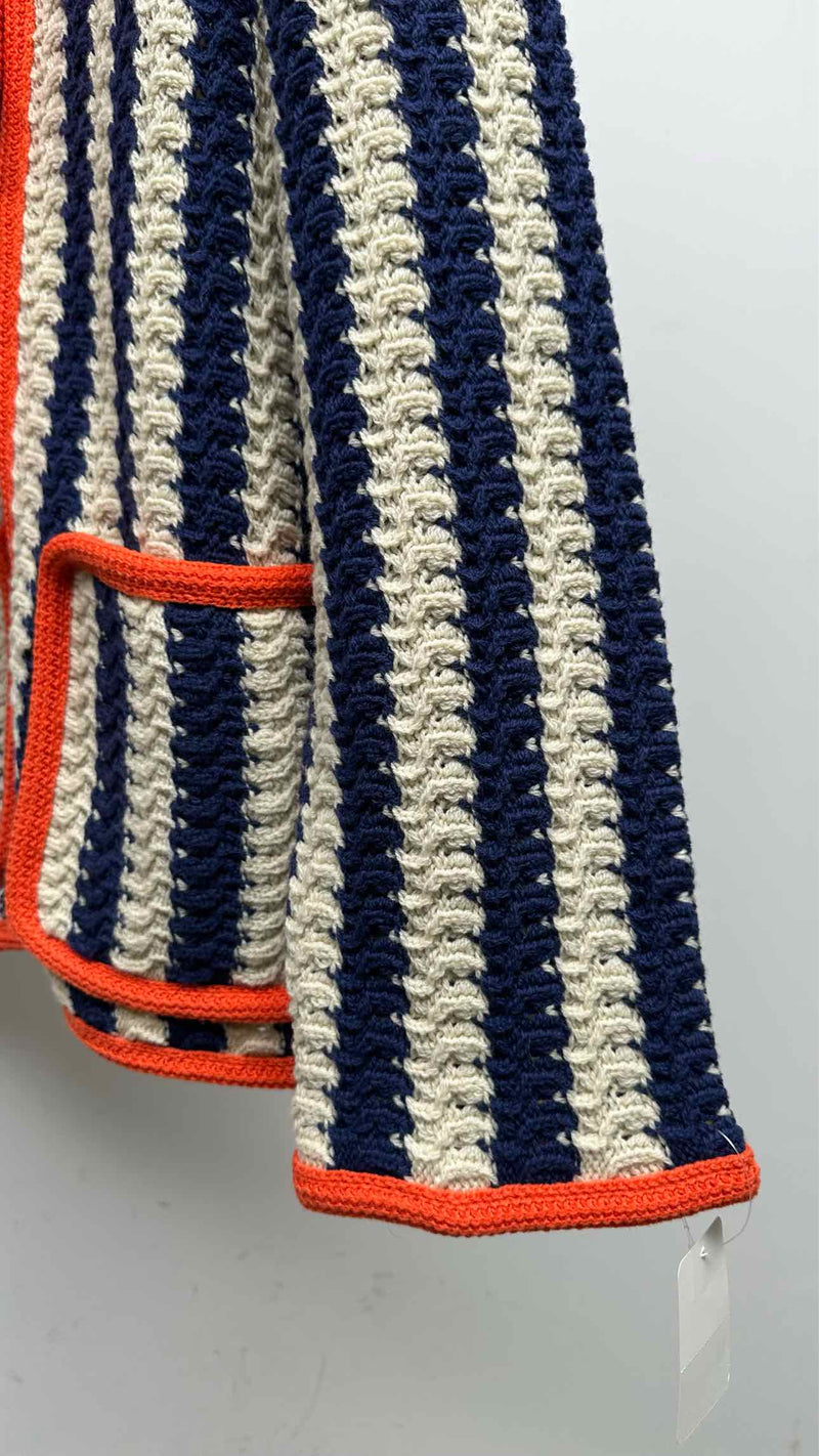 Bode Bold Stripe Cardigan