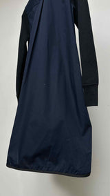 Sacai L/S Hybrid Knot Two-tone Dress