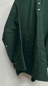 Bottega Veneta Aluminium-lining Bottom-snap Hooded Cape