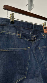 Kapital Kountry Okagilly Skelton Crochet-trim Jeans