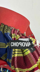 Chopova Lowena Garland Folkloric Midi Carabiner Skirt