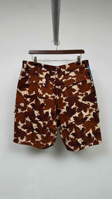 Acne Studios Leaf Pattern Cargo Shorts