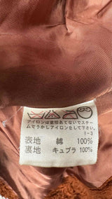 Issey Sport Big-collar Fazzy Corduroy Jacket