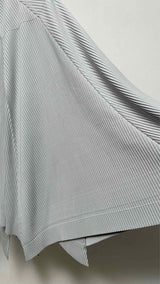 Homme Plisse Zip-up Pleated Cape