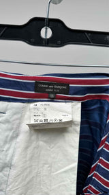 Comme Des Garçons Homme Plus Satin Border Easy Shorts