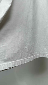 Balenciaga Oversized Embellished-Neck Distressed T-shirt