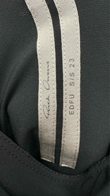 Rick Owens Asymmetrical Wrap Halter-Neck Satin Dress