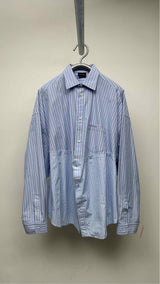 Balenciaga Oversized Docking Stripe Shirt
