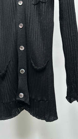 Comme Des Garcons Homme Plus Long Rib Cardigan