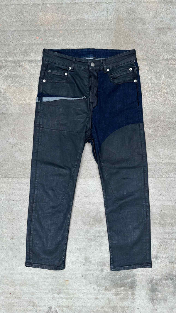 Rick Owens Decontrsuted Waxed Jeans