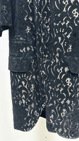 Comme Des Garcons Lace Coat