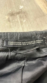 Y's for men Leather Blazer Jacket