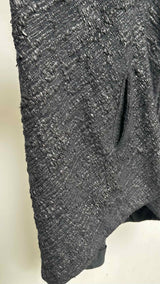 Masnada Suede Sleeve Full-Zip Hoodie