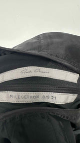 Rick Owens Phlegethon Drawstring Satin Pants