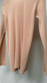 Issey Miyake Pleated Long Cardigan