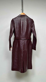 Courreges Vinyl Trench Coat