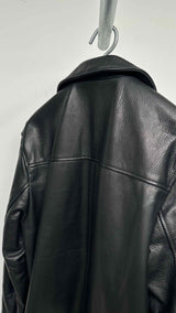Schott X Supreme Leather Car Coat