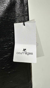 Courreges  Front-zip Vinyl Long Skirt