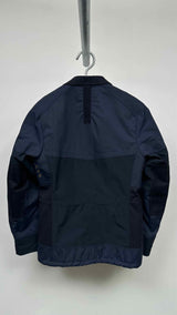 Junya Watanabe MAN Color-block Paneled Puffer Blazer Jacket