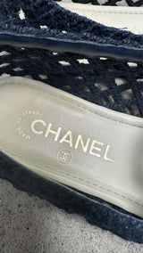 Chanel Raffia Loafers