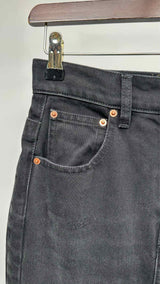 Vetements High-Waist Flared Denim Skirt