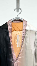 Rick Owens Larry Fogpocket Ombre Satin Shirt