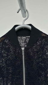 Sacai N/S MA-1-hybrid Lace Dress